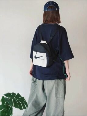 Nike Sportswear NWT Black and Beige Mini Backpack